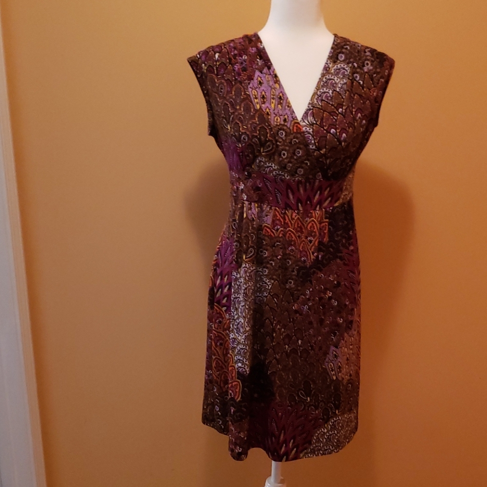 Moa Moa Multi Colored Dress
